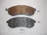 MITSUBISHI гальмів.колодки передн.L200 96- JAPANPARTS PA-515AF (фото 1)