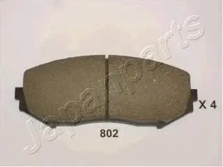 SUZUKI гальмівні колодки передн.Grand Vitara 1.6/2.0 05- JAPANPARTS PA-802AF