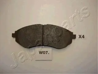CHEVROLET гальмівні колодки передн.Aveo 05- JAPANPARTS PA-W07AF