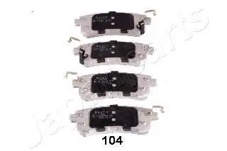 INFINITI колодки гальм. передн. QX56 5,6 10- JAPANPARTS PP-104AF