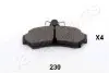 TOYOTA гальмівні колодки задн.Camry 2.5/3.5 11- JAPANPARTS PP-230AF (фото 1)