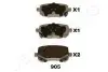 CHRYSLER гальмівні колодки Grand Voyager 07- JAPANPARTS PP-905AF (фото 1)