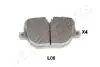 LANDROVER гальмівні колодки задн.Range Rover Sport 09- JAPANPARTS PP-L08AF (фото 1)