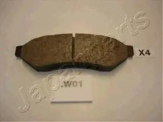 CHEVROLET колодки гальмівні задн.Evanda,Epica 05- JAPANPARTS PP-W01AF