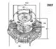 TOYOTA віскомуфта вентилятора радіатора Hiace IV,Hilux V JAPANPARTS VC-207 (фото 3)
