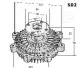 Зчеплення, вентилятор радіатора MITSUBISHI PAJERO II 2.5D JAPANPARTS VC-502 (фото 2)