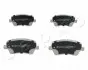 Колодки гальмівні передні Renault Clio III, Modus, Kangoo II, Duster, Sandero, Captur/Nissan Note (06-12) JAPKO 50013 (фото 1)