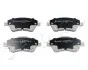 Колодки гальмівні передні Toyota Auris 1.33-1.8 (07-12) JAPKO 50250 (фото 1)