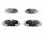 Колодки тормозные передние Toyota Auris, Verso, RAV4, Yaris, Corolla (05-16)/Subaru Trezia (10-) JAPKO 50269 (фото 1)