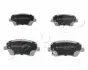 Колодки тормозные передние Nissan Micra, Note (10-)/Opel Agila (B) (H08) 1.0-1.3(10-)/Suzuki Swift III (05-10) JAPKO 50800 (фото 1)