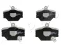 Гальмівні колодки дискові пер. Smart Cabrio,City-Coupe 01-/Fortwo Cabrio, Fortwo Coupe 04- JAPKO 50M00 (фото 1)