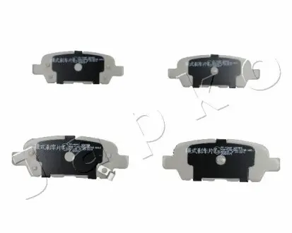 Колодки гальмівні задні дискові Suzuki Grand Vitara II (05-) / Nissan X-trail Qashqai, Leaf, Juke, Murano (07-) JAPKO 51154