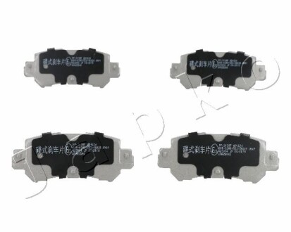 Колодки тормозные дисковые Mazda Cx-3 1.5 (15-),Mazda Cx-3 1.5 (15-),Mazda Cx-3 2.0 (15-) JAPKO 51313