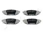 Колодки гальмові дискові зад. Subaru Outback III, IV, Legacy IV, Impreza III, Forester III, XV, Impreza IV (07-) JAPKO 51704 (фото 1)
