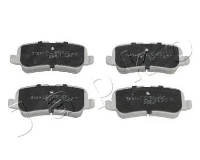 Гальмівні колодки дискові зад. Discovery 04-/Range Rover III 02-/ Range Rover Sport 05- JAPKO 51L01