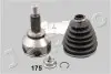 ШРКШ зовн. (26/27z D56.5 L157.5mm) Trafic II/VivaroA/PRIMASTAR (X83) 2.0i/1.9dCi 01- без ABS JAPKO 62175 (фото 1)