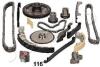 К-кт цепи ГРМ (18 деталей) Nissan Navara D22, D40 (02-), X-Trail (01-) 2.5 dCi, JAPKO KJK116 (фото 1)