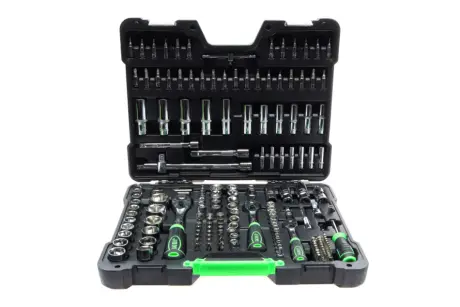 Набор шестигранных насадок (179 предметов) (хромированные). JBM 54046