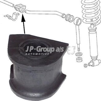 Подушка перед стабілізатором. внутр. T3 (20мм) JP GROUP 1140600600