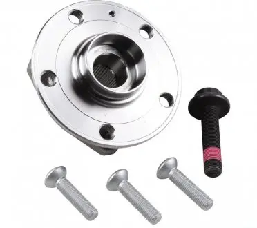 Підшипник маточини перед. VW Caddy III 03-15/Golf V/VI 03-14 (3 болти) JP GROUP 1141402200