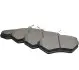 Тормозные колодки пер. AUDI A4/SEAT CORDOBA/VW PASSAT 1.6-1.9DH 94-02 (TRW) JP GROUP 1163604910 (фото 1)