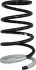 Пружина (задня) Nissan X-Trail 2.0/2.0 4x4/2.2DCi/Di/2.5 4x4 01-13 (SUV) JP GROUP 4052200200 (фото 1)