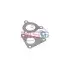 Комплект прокладок турбіни RENAULT SCENIC II (JM) 03-08,MEGANE II (LM0/1_) 03-; VOLVO V40 (645) 00-04,S40 I (VS) 00-03 JRONE 2090-505-227 (фото 4)