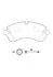 Тормозные колодки передние Mercedes Sprinter 906/907/910/VW Crafter 30-50 Jurid 2920009560 (фото 2)