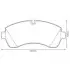 Тормозные колодки передние Mercedes Sprinter 906/907/910/VW Crafter 30-50 Jurid 2920009560 (фото 3)