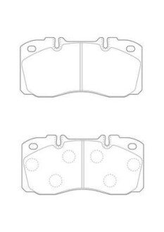Гальмівні колодки Jurid 2937409560