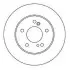 Тормозной диск задний Mercedes C-Class (W202, W203, S203), CLC, CLK, E-Class (W210), SLK (R171) Jurid 562014JC (фото 1)
