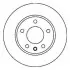 Тормозной диск передний Audi A1, A3/VW Golf, Polo, Bora, New Beetle Jurid 562041JC (фото 1)