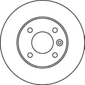 Гальмівний диск задній Opel Astra G, H, Meriva A / Chevrolet Corsa Jurid 562071JC