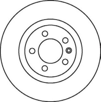 Гальмівний диск передній VW LT 28-46 Jurid 562079JC