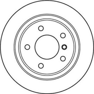 Гальмівний диск задній BMW 3-Series Jurid 562094JC