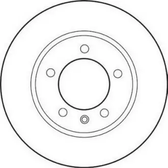 Гальмівний диск задній Renault Master / Opel Movano / Nissan InterStar / Saab 9-3 Jurid 562164JC