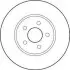 Тормозной диск передний Ford Mondeo / Jaguar X-type Jurid 562180JC (фото 1)