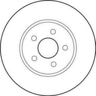 Тормозной диск передний Ford Mondeo / Jaguar X-type Jurid 562180JC