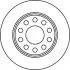 Тормозной диск задний Audi A4/Seat Exeo Jurid 562191JC (фото 1)