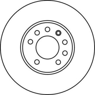 Тормозной диск передний Opel Signum, Vectra C/ Fiat Croma / Saab 9-3 / Lada Nova / Cadillac BLS Jurid 562216JC