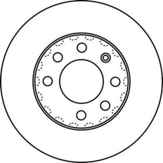 Тормозной диск передний Audi A2/VW Lupo I Jurid 562226JC