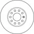 Тормозной диск передний VW Caddy, Golf / Audi A3 / Seat Leon / Skoda Octavia Jurid 562235JC (фото 1)