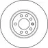 Тормозной диск передний Opel Astra, Corsa, Meriva, Vectra, Zafira/Saab 9-5 Jurid 562240JC (фото 1)