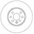 Тормозной диск передний Opel Astra, Combo, Meriva Jurid 562278JC (фото 1)