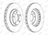 Гальмівний диск передній (лівий) VW Touareg / Audi Q7 / Porsche Cayenne, Panamera Jurid 562360JC1 (фото 1)