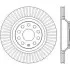 Тормозной диск задний VW Golf, CC, Passat/Seat/Skoda/Audi Jurid 562432JC (фото 1)