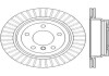 Тормозной диск задний BMW 1-Series, 3-Series, X1 (2006->) Jurid 562442JC (фото 1)