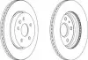 Тормозной диск задний Chevrolet Malibu / Opel Insignia A Jurid 562463JC (фото 2)