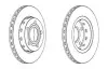 Тормозной диск задний Audi A4/VW Passat (3B2,3B3,3B5,3B6) Jurid 562516JC (фото 1)