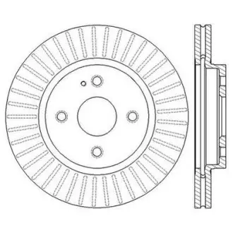Тормозной диск передний Mazda 2, MX-5 (2007->) Jurid 562564JC